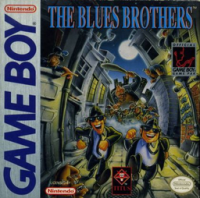 Blues Brothers PAL GameBoy PAL box art